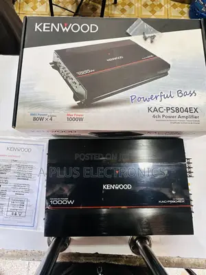 Kenwood Amplifier 4 Channel 1000W 804EX – Powerful Car Audio Amplifier