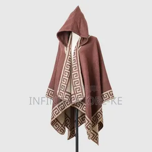 Women's Hooded Wrap Shawl/Poncho