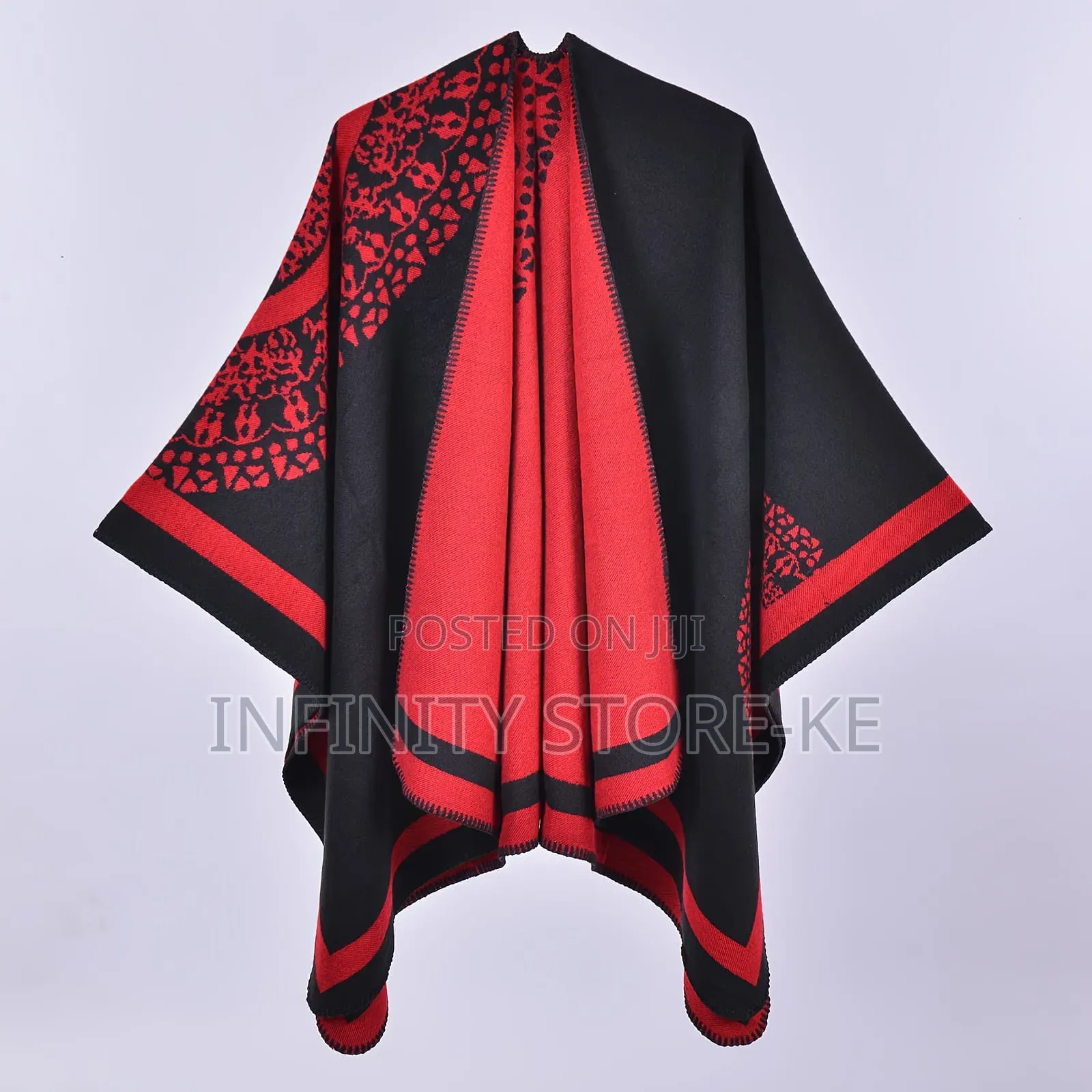 Women's Hooded Wrap Shawl/Poncho