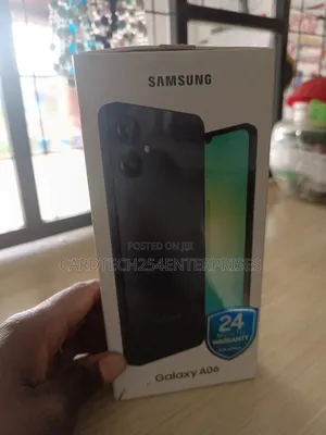 New Samsung Galaxy A06 64 GB Black