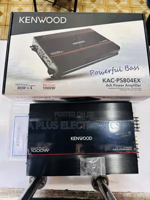 Kenwood Amplifier 4 Channel 1000W 804EX – Premium 4 Channel Power Amp