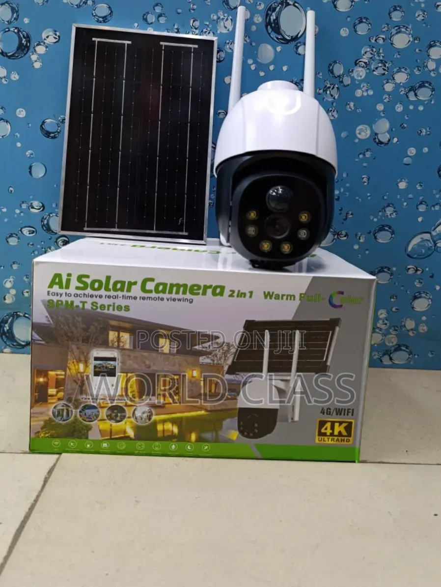 *Ai 4G Single Lens Solar Camera * Solar Powered. *