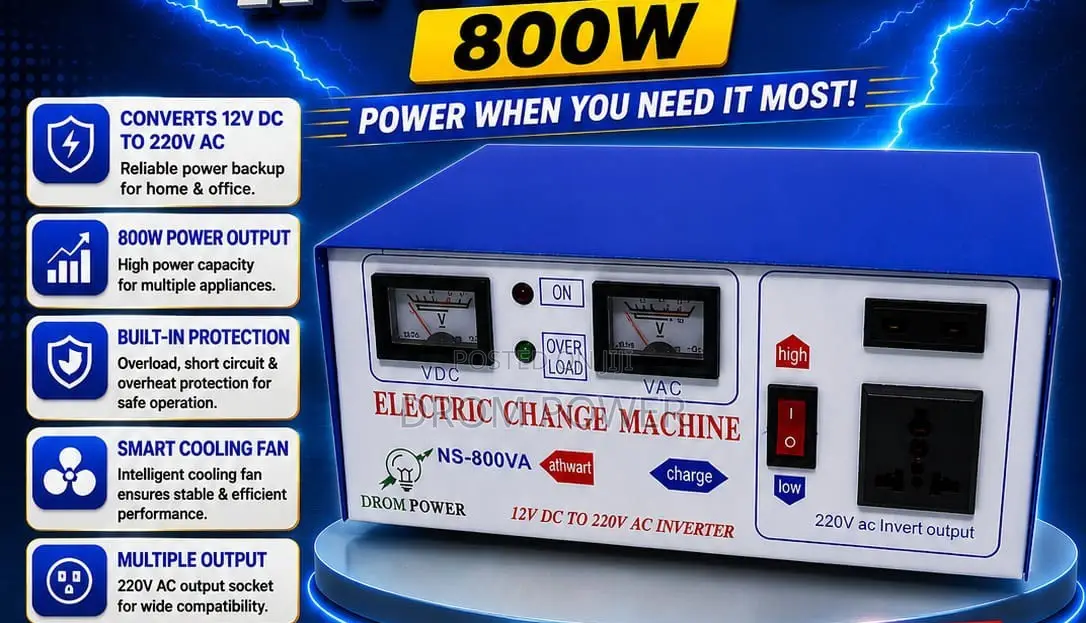 800w Drom Modified Power Inverter