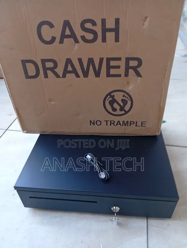 Automatic POS Key-Lock Cash Drawer With 5 Bill Slot