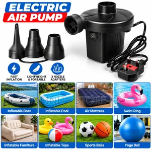 Multi Purpose Electric Air Pump for Air Beds Pool Floats and Toys