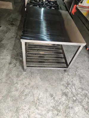 Commercial Island Work Table