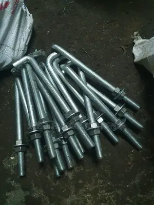 M20 × 1200 Mm J-Bolt – Foundation Anchor Bolt