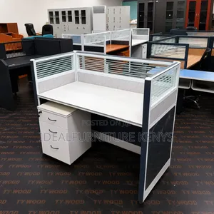White Single Workstation
