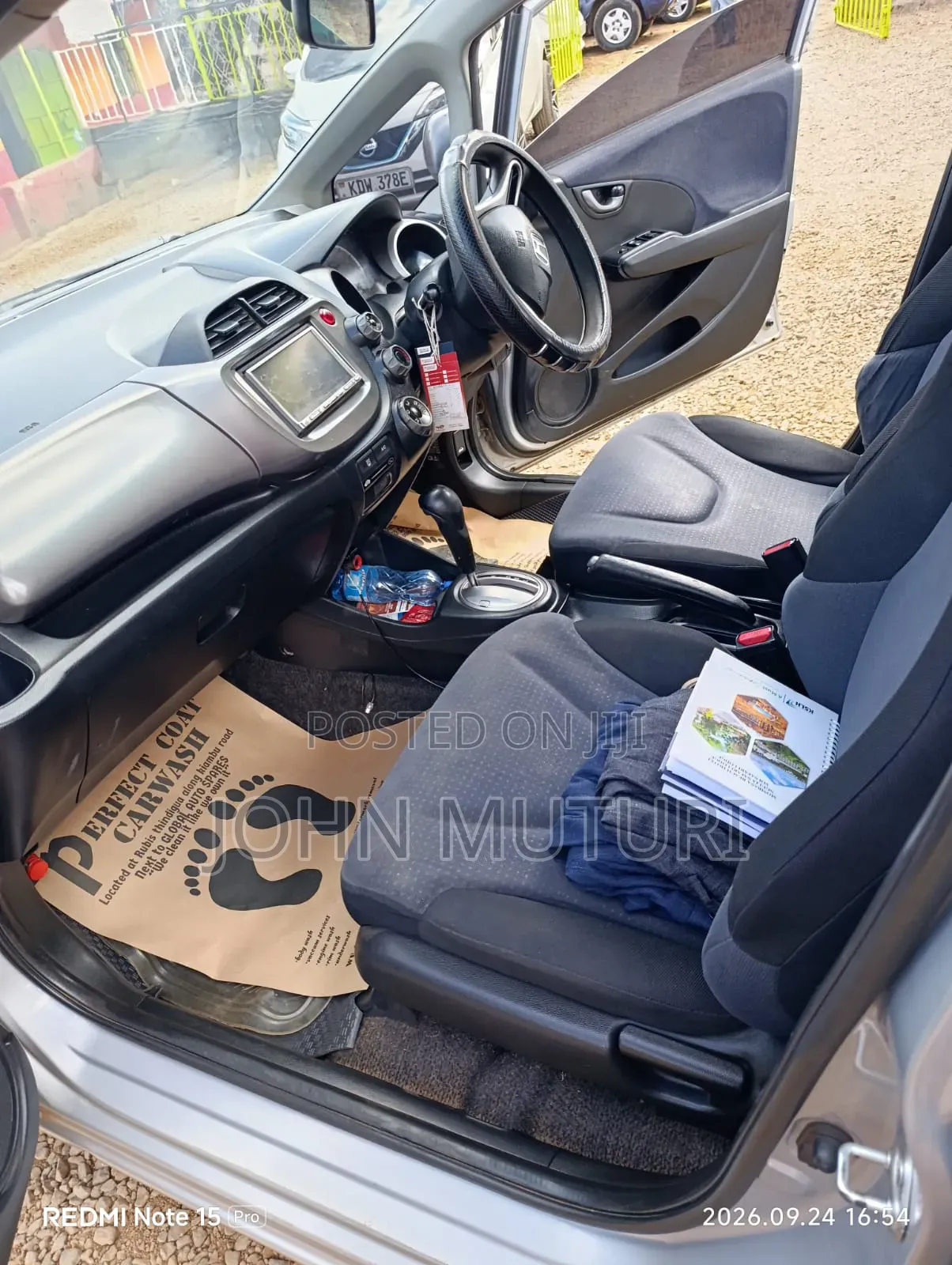 Honda Fit 2010 Silver