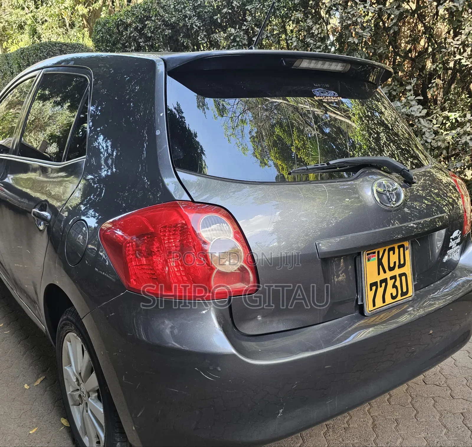 Toyota Auris 2008 Gray