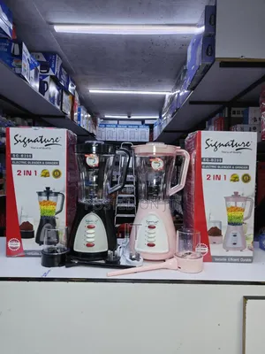 Signature 2-in-1 Electric Blender With Grinder (SG-B206)