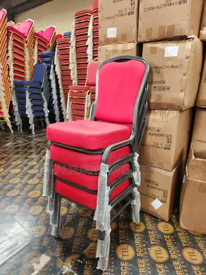 Red Fabric Seat