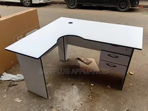 Modern 1.2M L-Shaped Office Desk