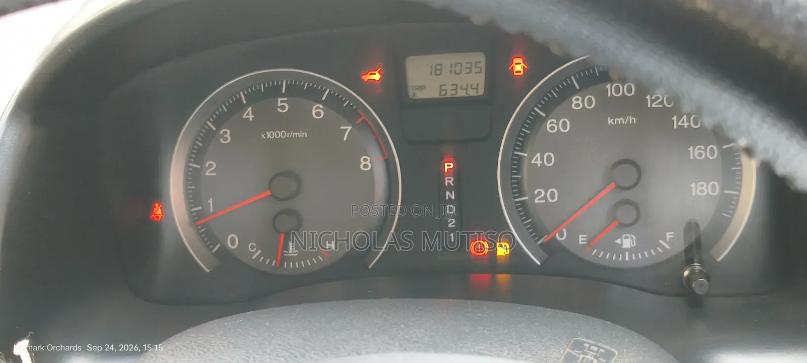 Honda Stream 2010 Gray