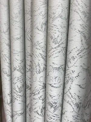 Sage Green Textured Blackout Curtain