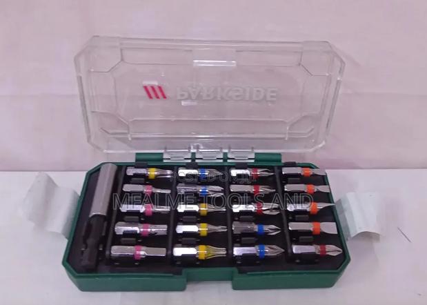 Brand New Parkside Colour-Coded Bit Set