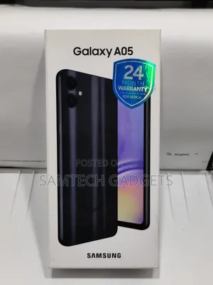 New Samsung Galaxy A05 64 GB Black