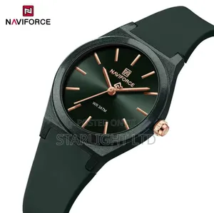 Rose Gold Accents Ultra-Soft Silicone Strap