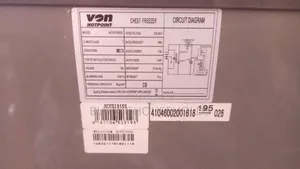 Von 160L Chest Freezer