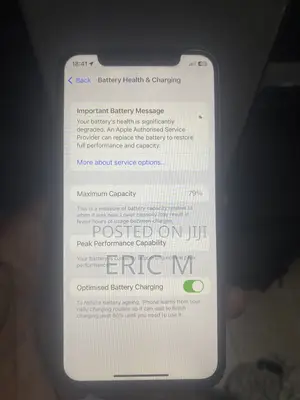 Apple iPhone X 256 GB Black