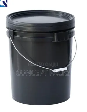 20l Acme Paint Bucket Black