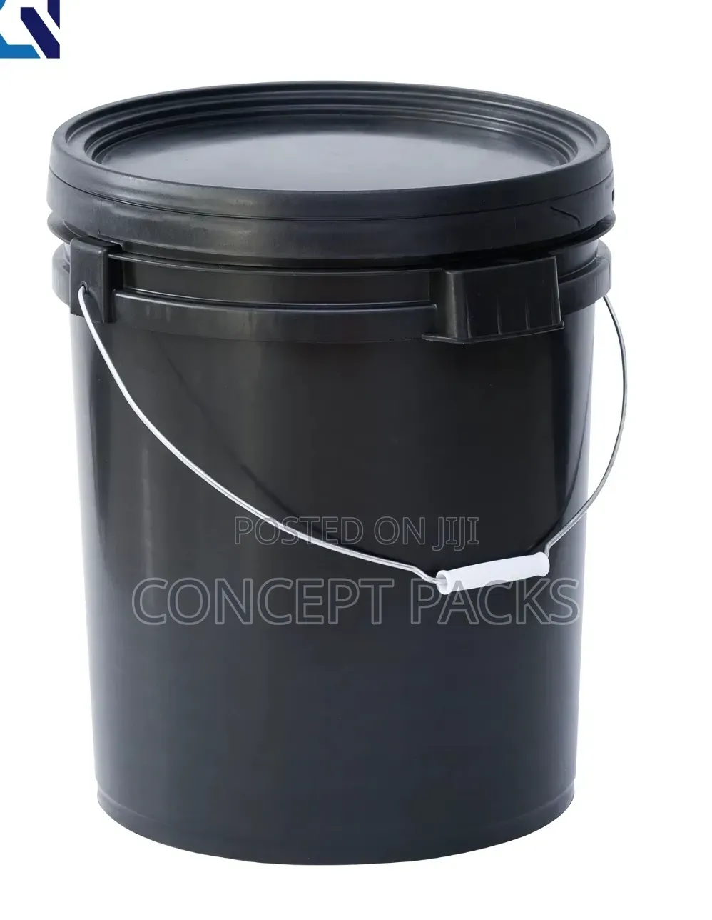 20l Acme Paint Bucket Black