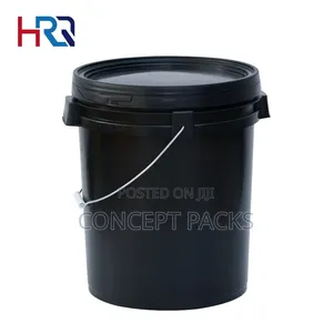 20l Acme Paint Bucket Black