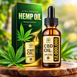 Organic CBD Oil 50ml High Potency 12,000,000mg for Maximum Benefits