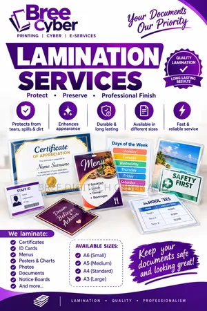 Hot Lamination Services
