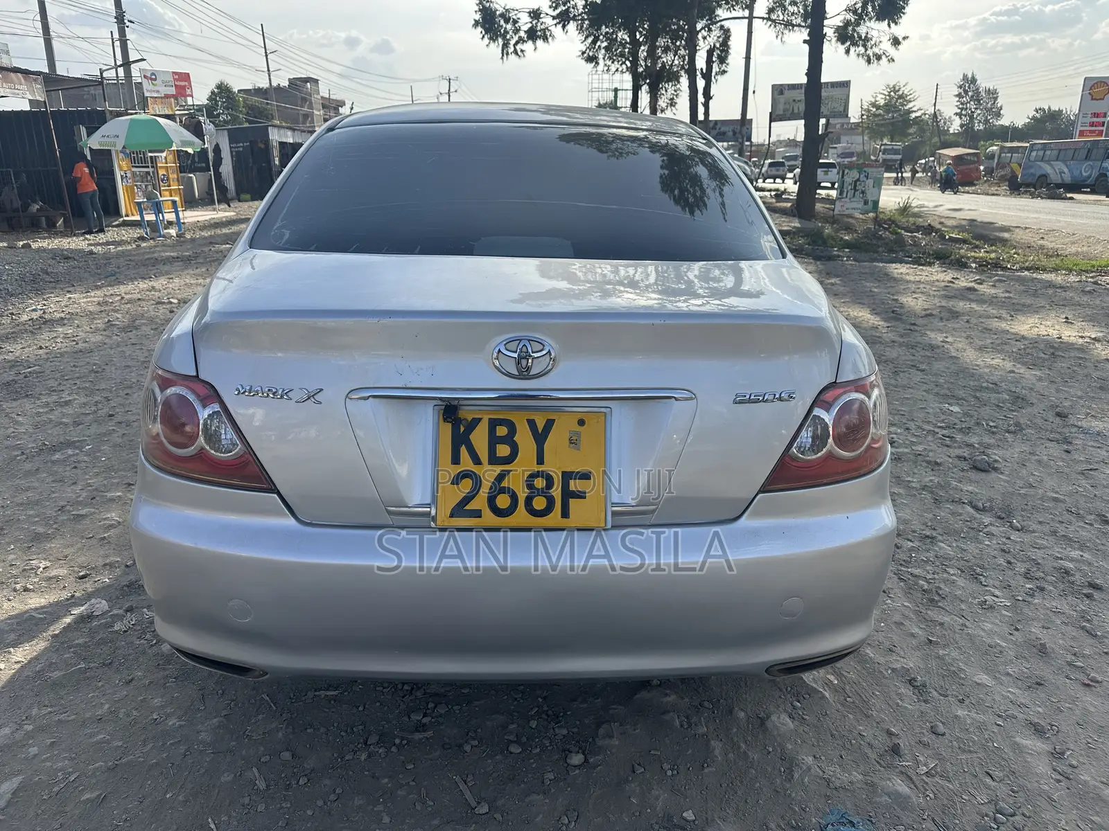 Toyota Mark X 2007 Silver