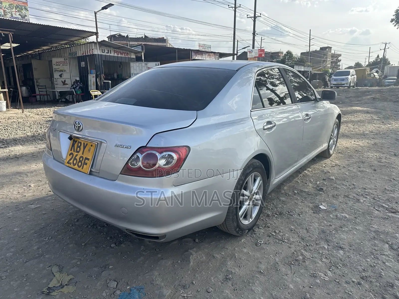 Toyota Mark X 2007 Silver