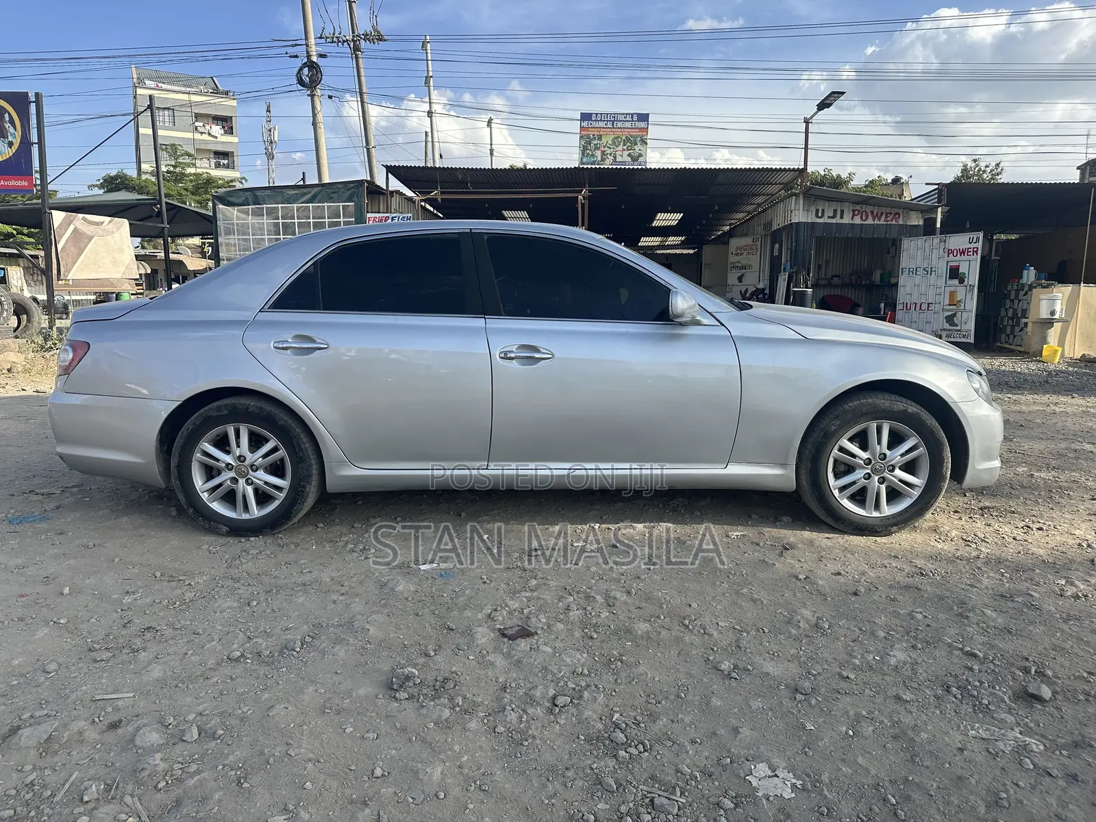 Toyota Mark X 2007 Silver