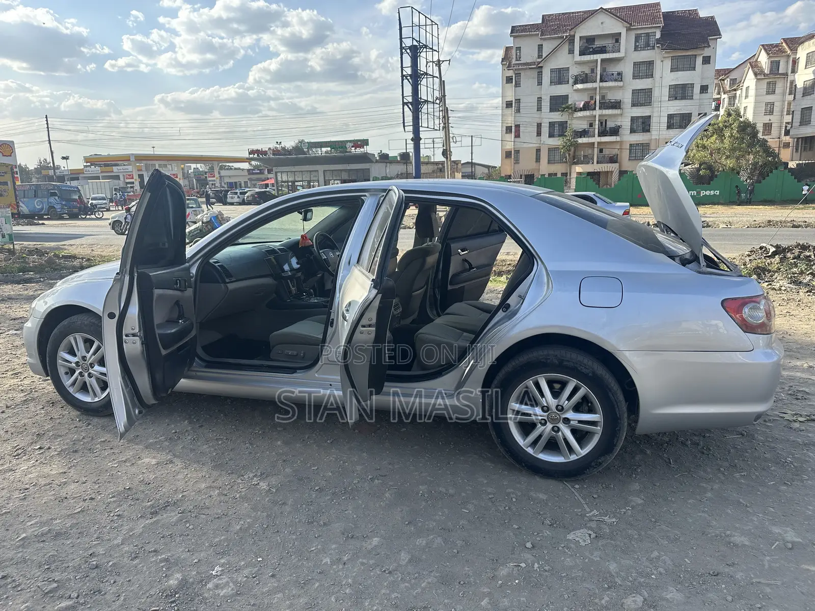 Toyota Mark X 2007 Silver