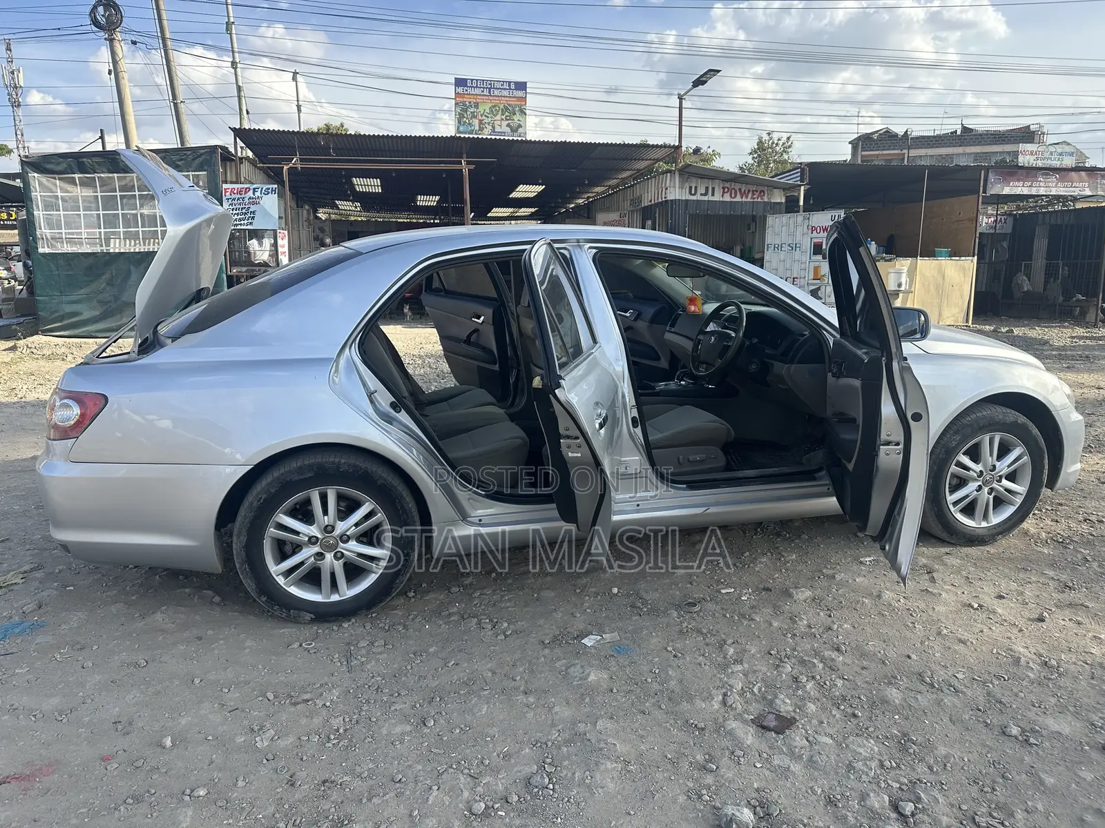 Toyota Mark X 2007 Silver