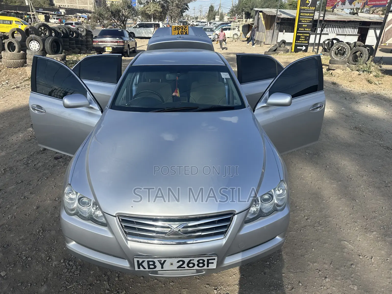 Toyota Mark X 2007 Silver
