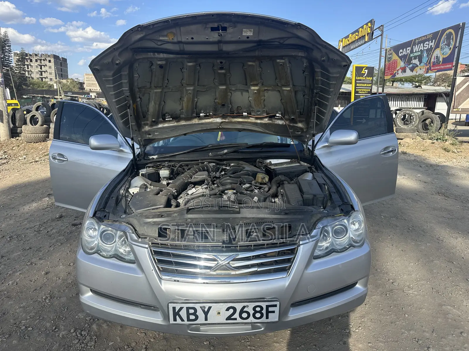 Toyota Mark X 2007 Silver