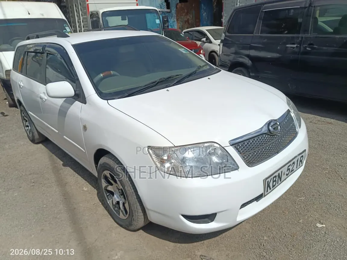 Toyota Corolla Fielder 1.5 Petrol AWD 2004 White