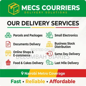 Delivery Services From CBD of Nairobi Available