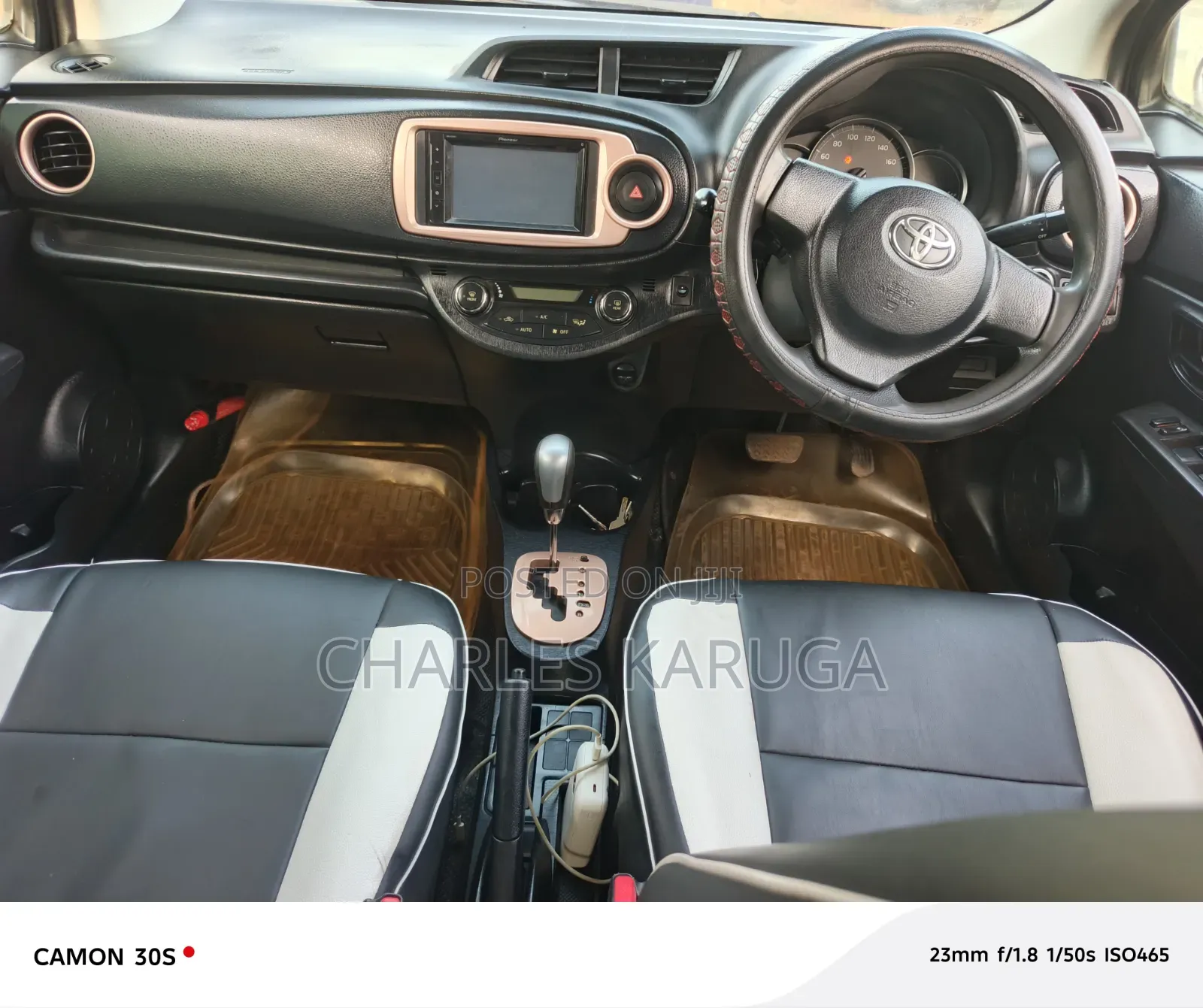 Toyota Vitz 2013 Black