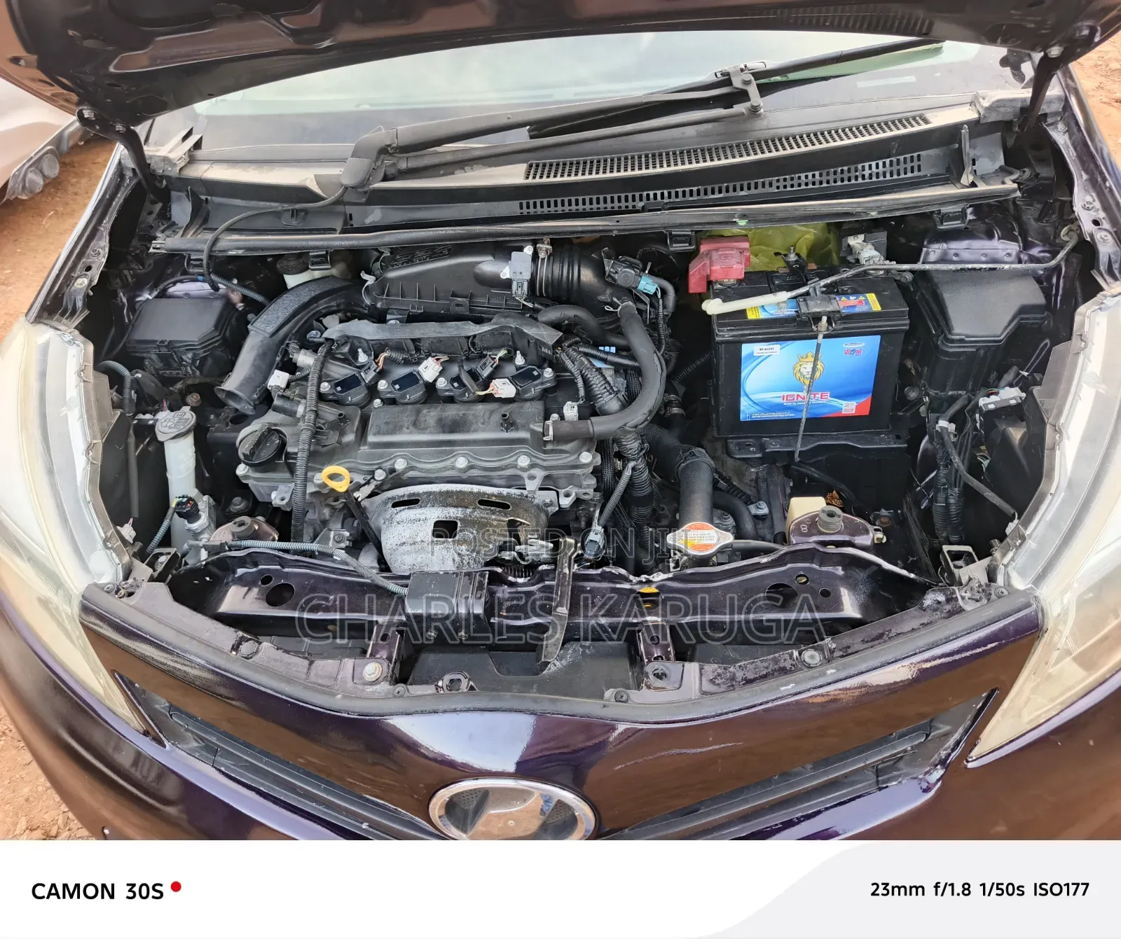 Toyota Vitz 2013 Black