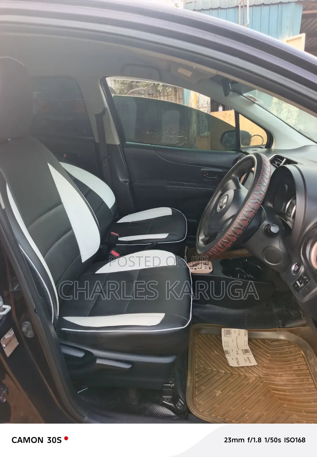 Toyota Vitz 2013 Black