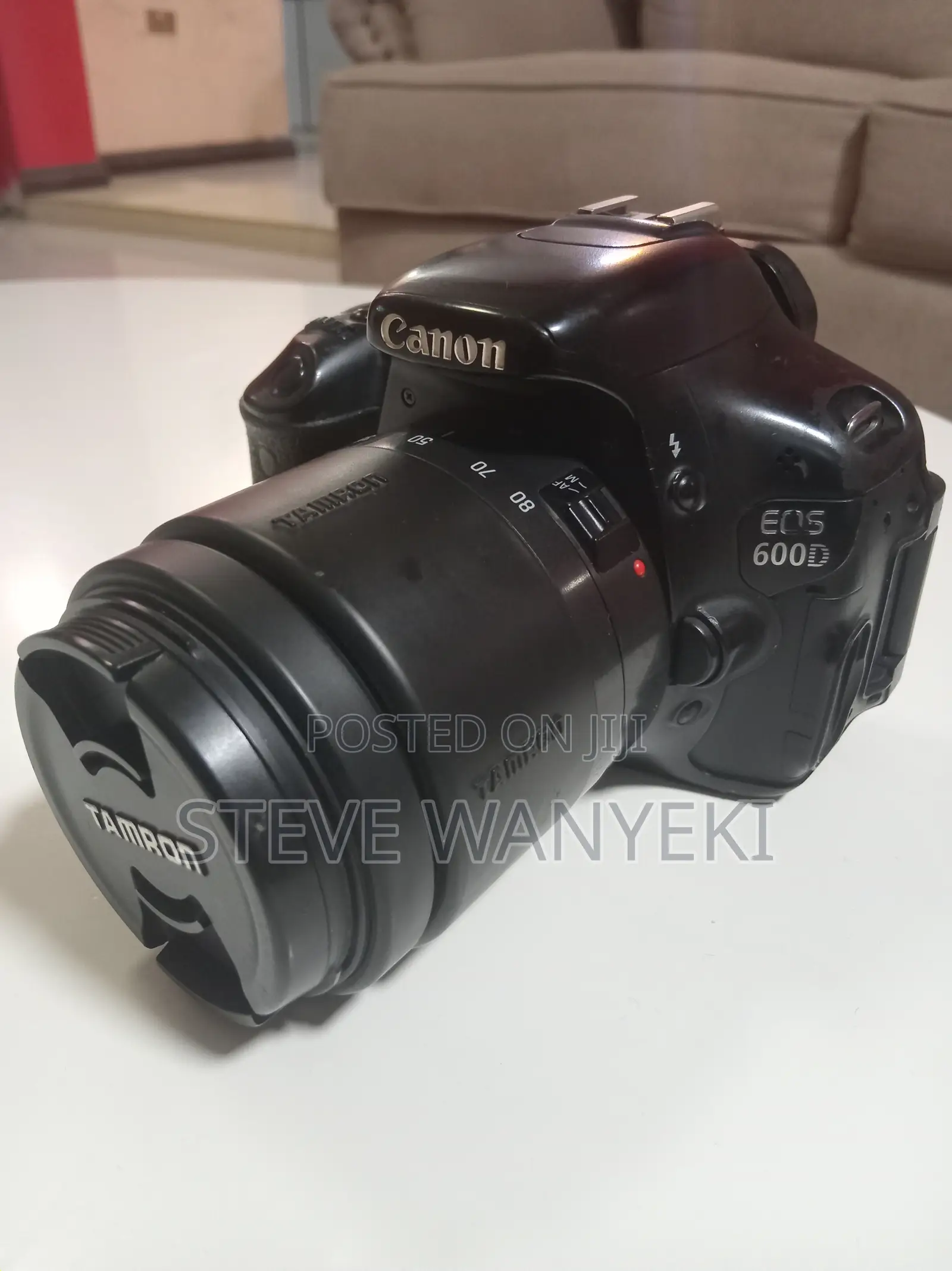 Canon Camera EOS 600D + Tamron Lens 28-80mm