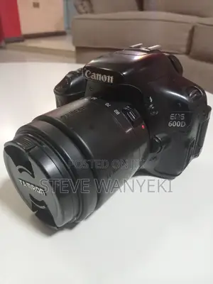 Canon Camera EOS 600D + Tamron Lens 28-80mm