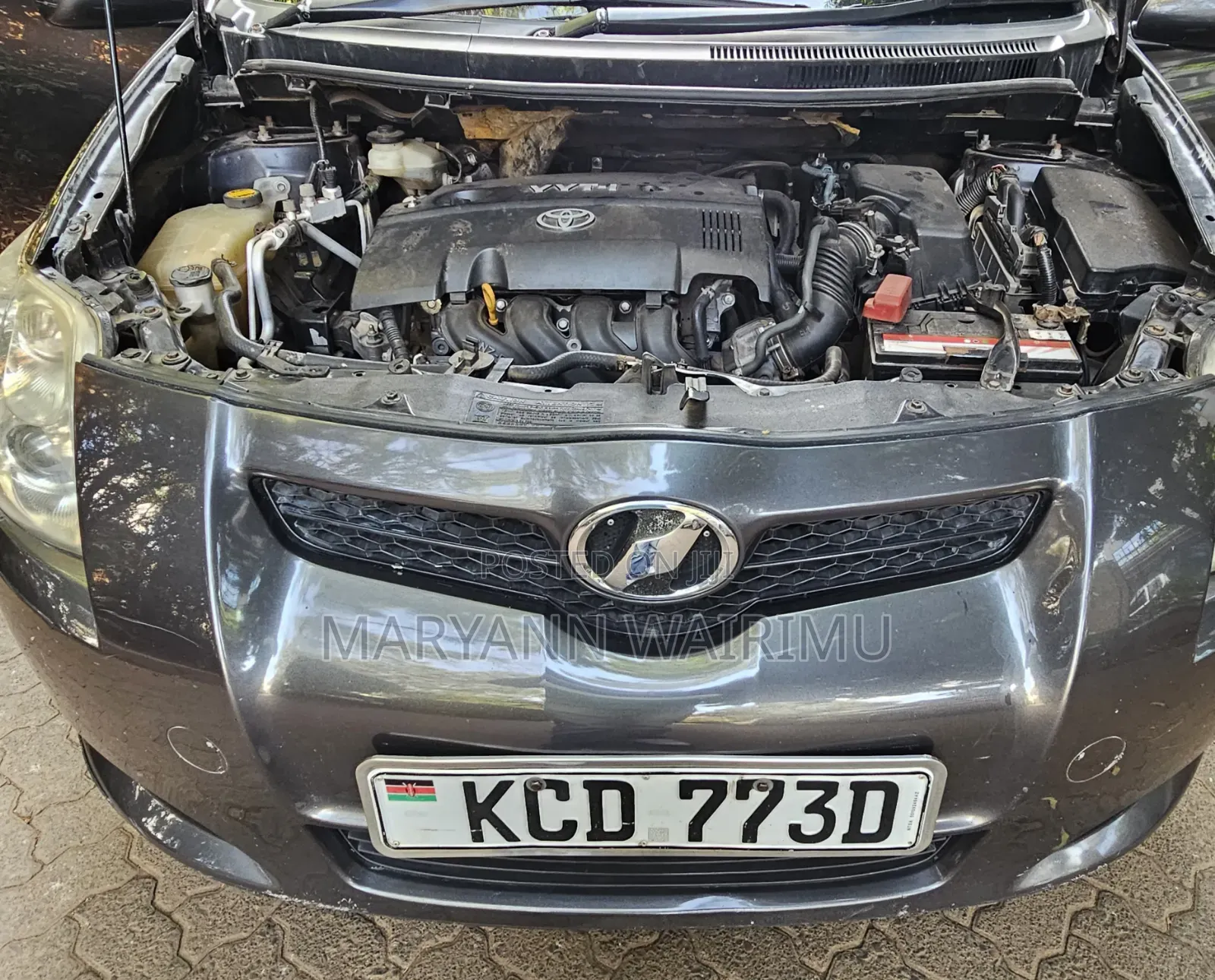 Toyota Auris 1.4 VVTi 2008 Gray