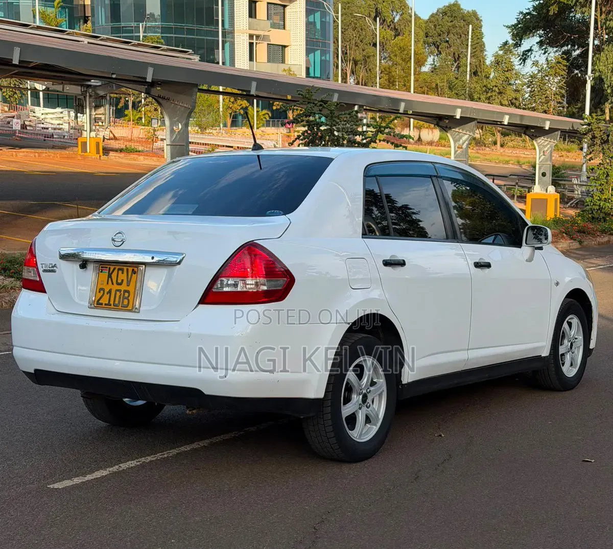 Nissan Tiida 2012 White