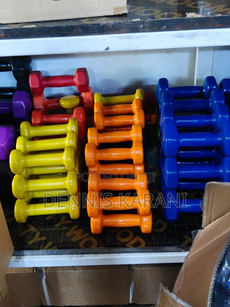 Vinyl Dumbbells