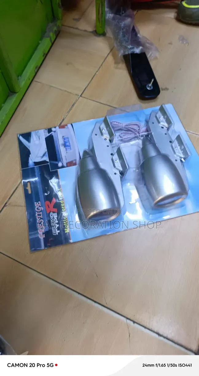 Led Rocket Style Decorative Car Lights in Pair