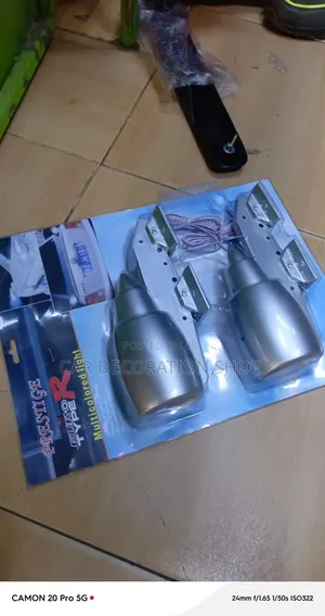 Led Rocket Style Decorative Car Lights in Pair