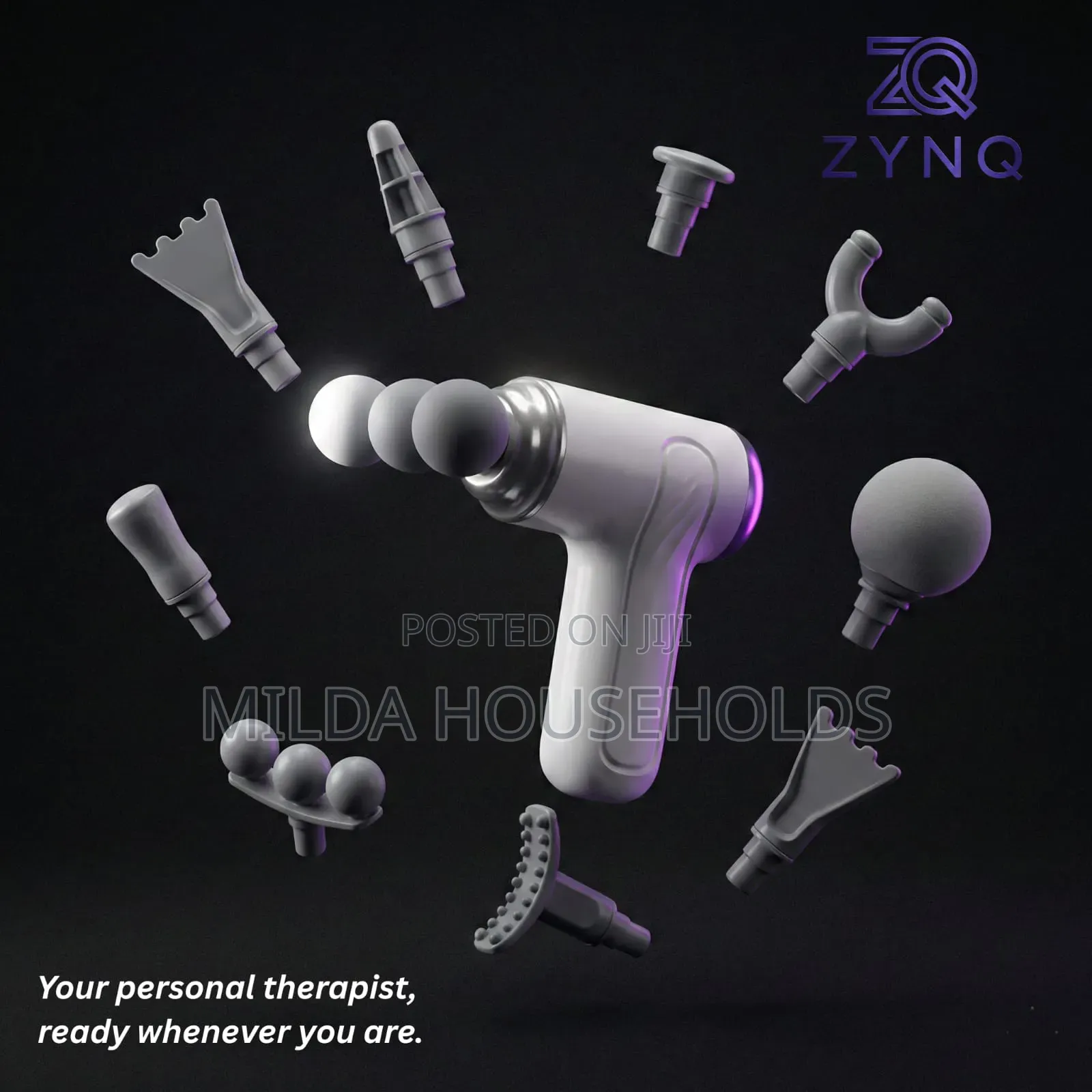 9 Head Fascia Massage Gun