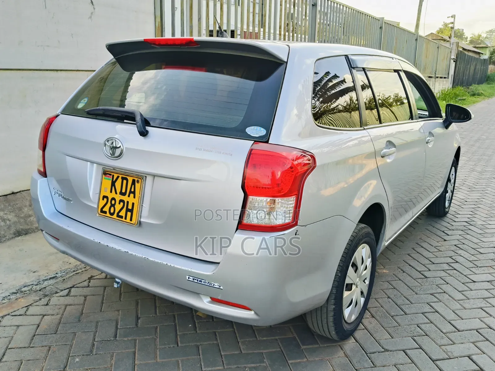 Toyota Corolla Fielder 1.5 Petrol AWD 2013 Silver